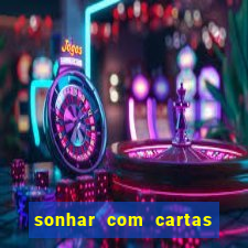 sonhar com cartas de baralho no chao